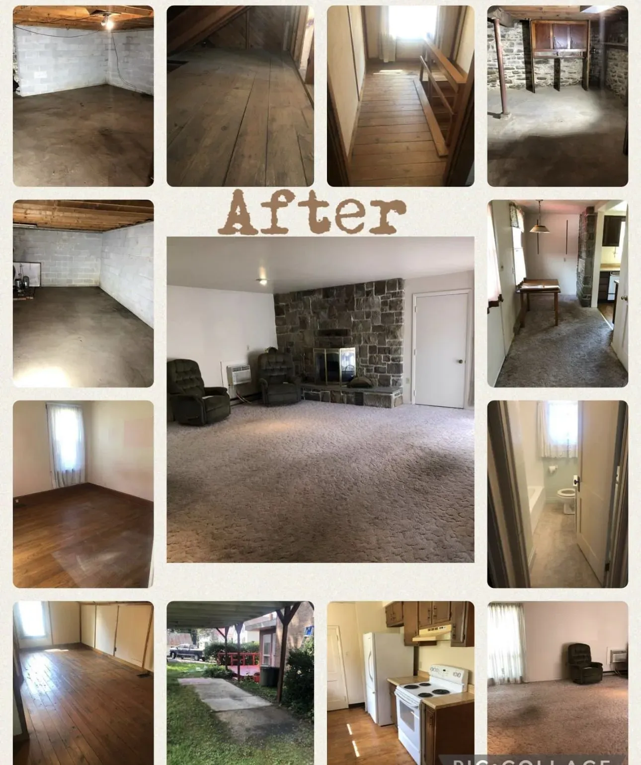 Complete Property Cleanout After: Clutter removed from multiple living areas to leave the home clean and ready for its next chapter.